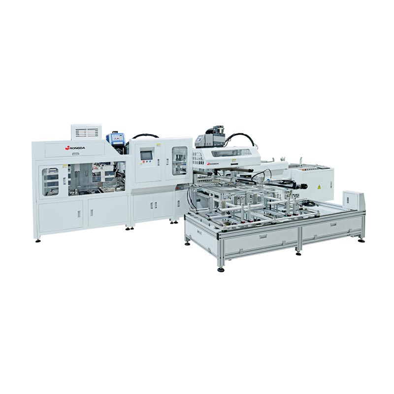 Розбірна машина для складання крила коробки